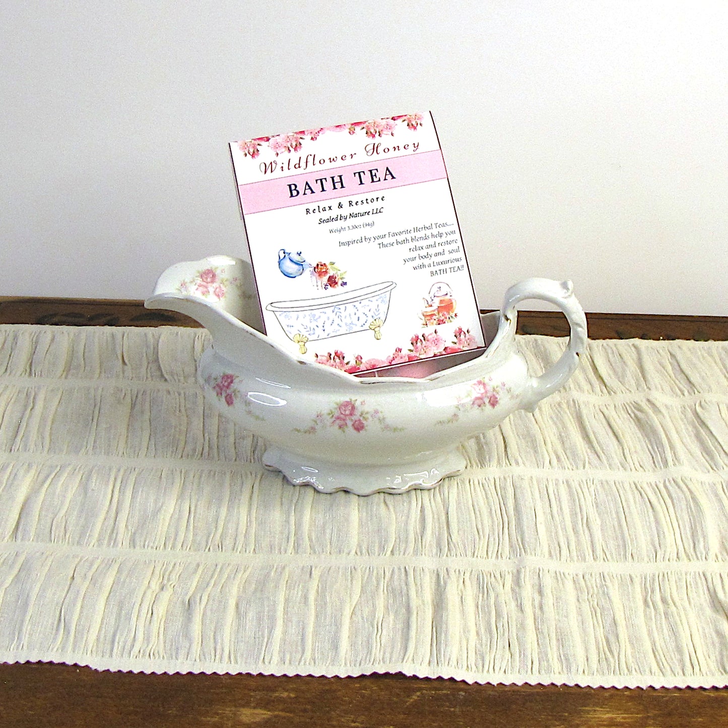 Bath Tea for Spa-like Experience