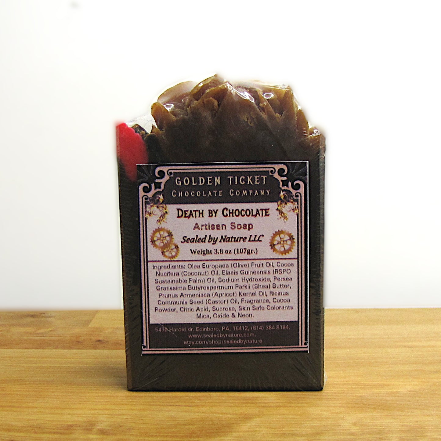 Chocolate Rose Handcrafted Artisan Soap