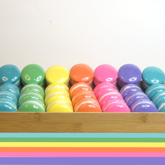 Macaron bath bombs