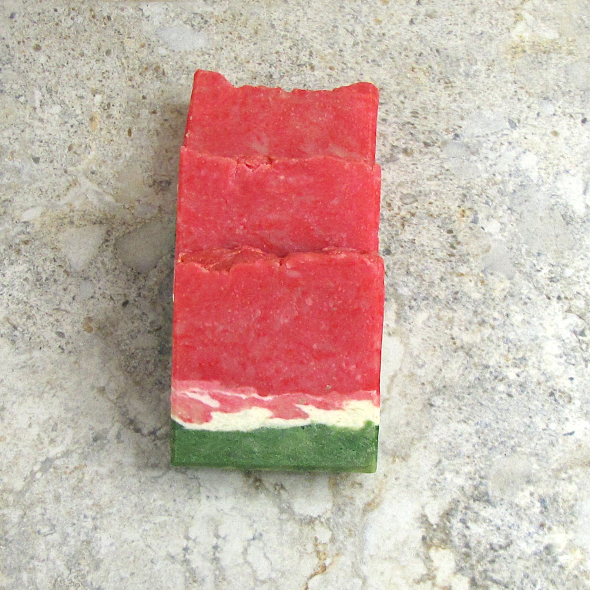 Soap bars that look like watermelon slices