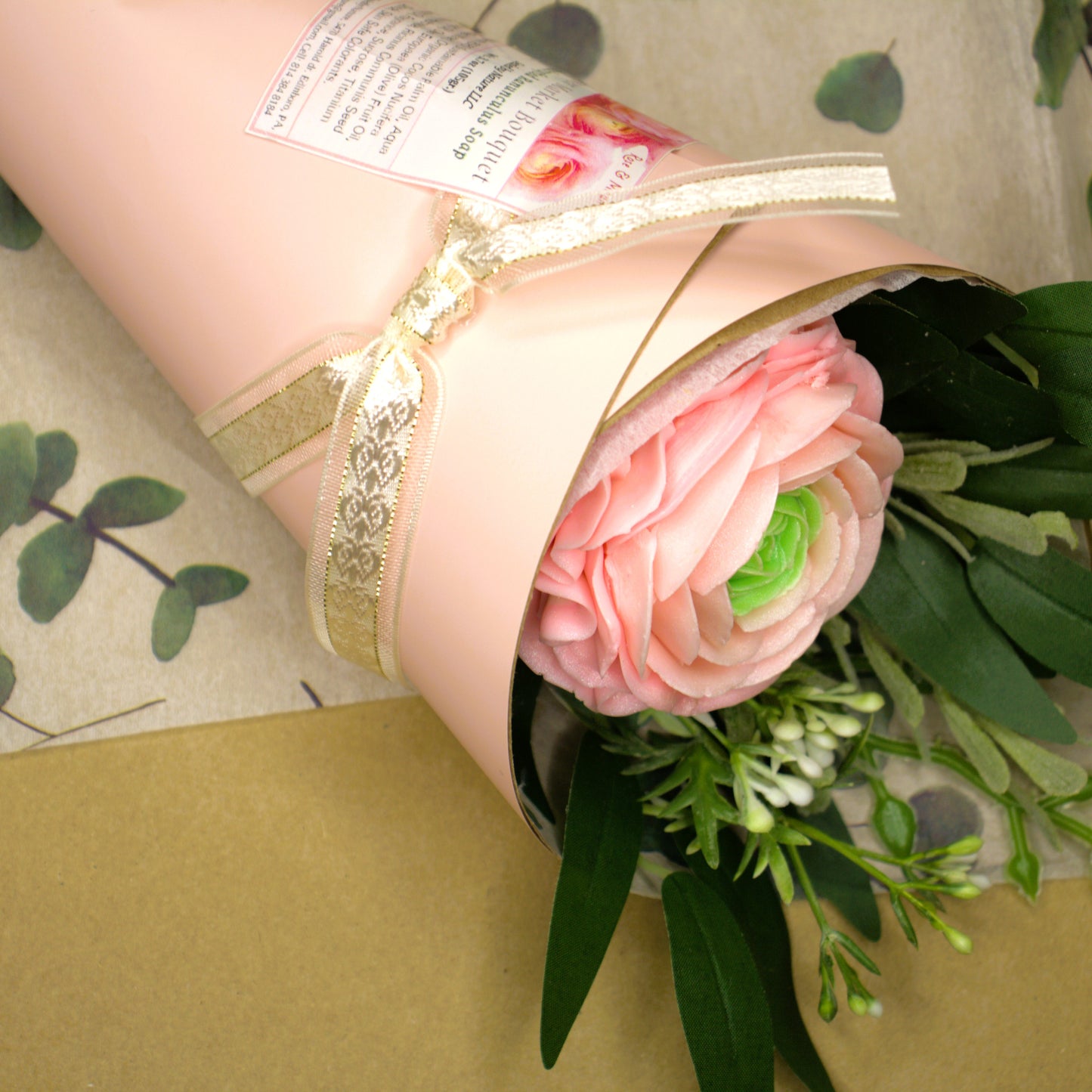 Soap Ranunculus Bouquet