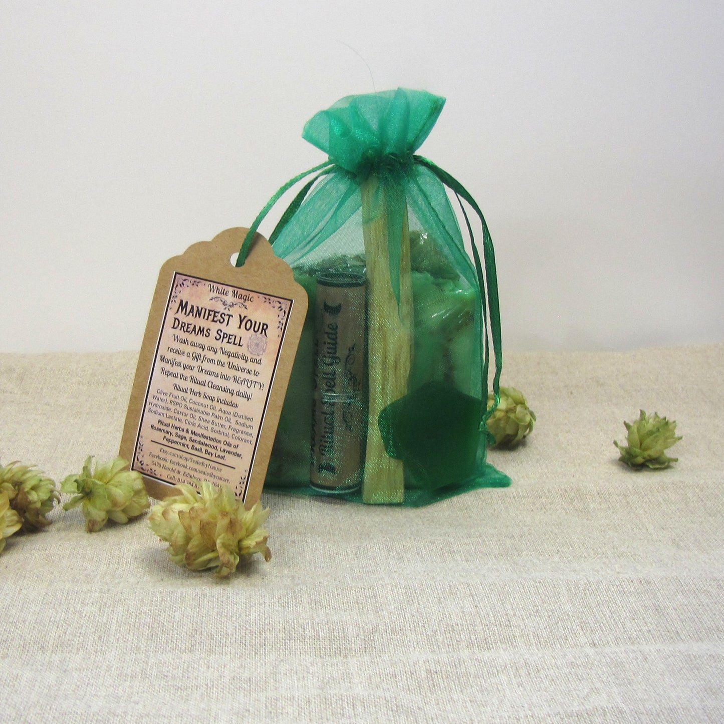 MANIFEST YOUR DREAMS - Ritual Herb Soap