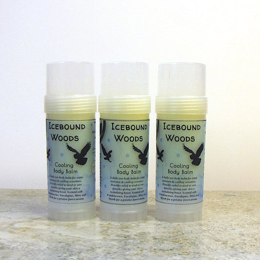 Icebound Woods - Cooling Body Balm with Menthol Crystals