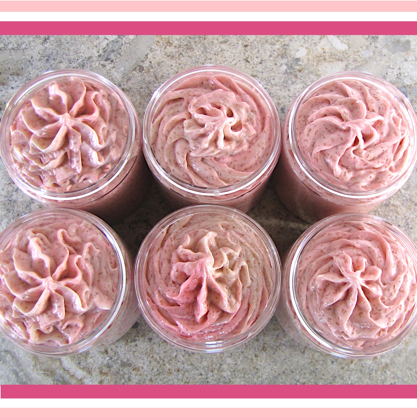 Rose Quarts Whipped Soap Scrub
