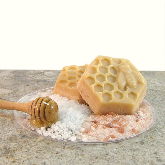 Salt and Honey Foot Scrub bar