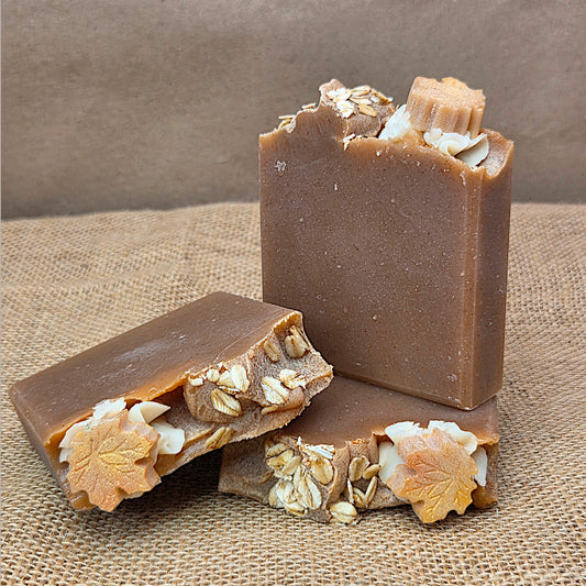 Colloidal Oats, Milk & Honey, handmade moisturizing soap