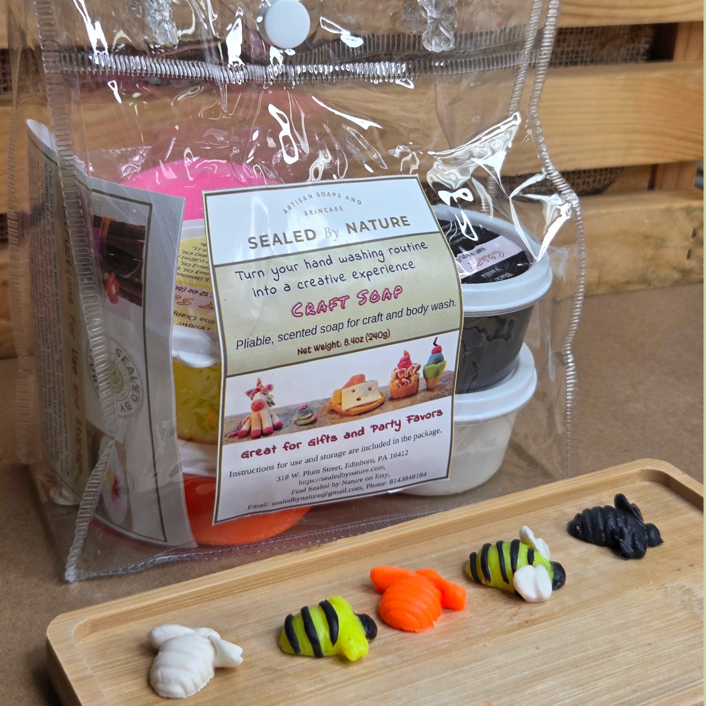 Craft Soap Kit - Busy Bees
