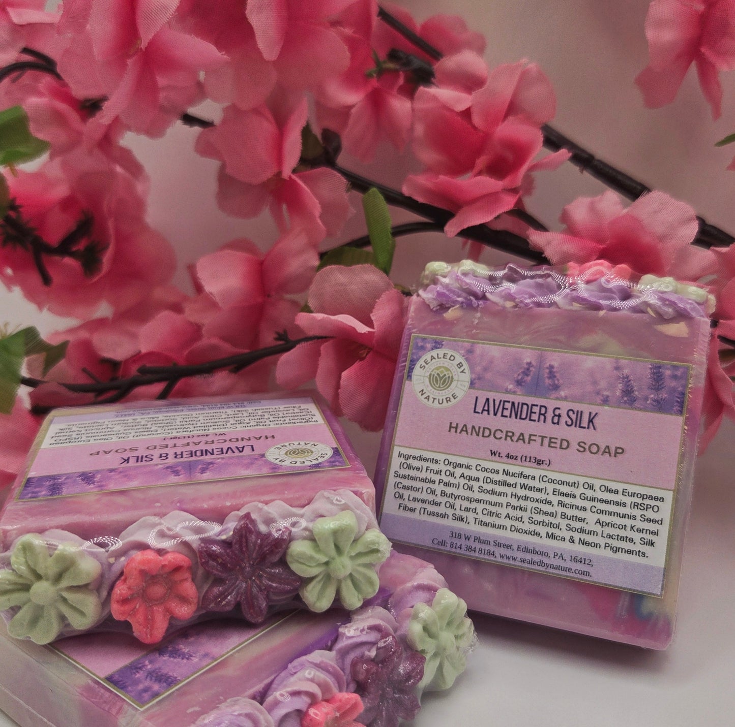 Lavender & Silk Artisan Soap