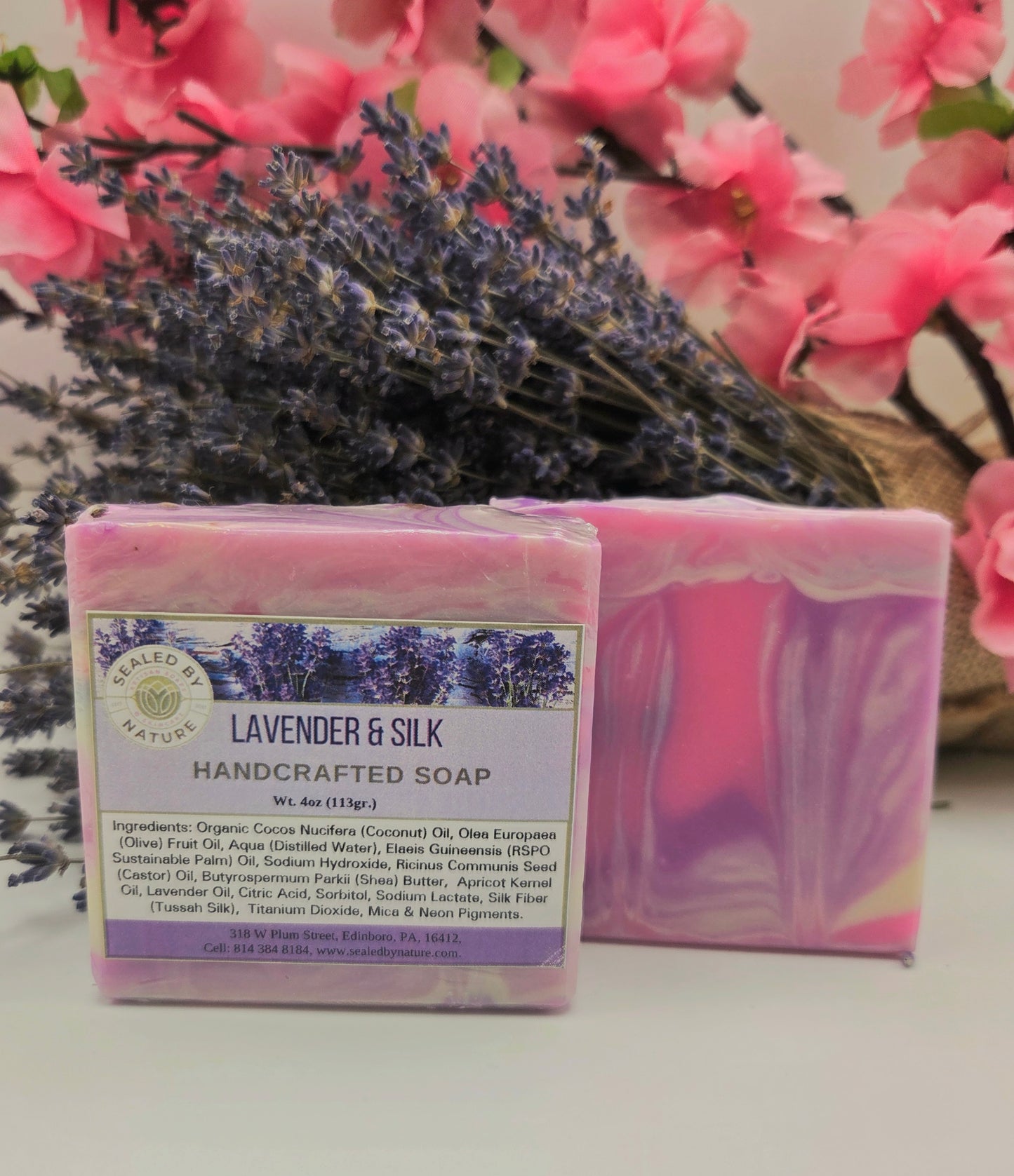Lavender & Silk Artisan Soap