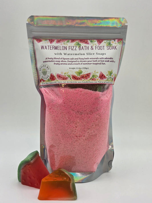 Blue Tide & Watermelon Bath & Foot Soak Duo.