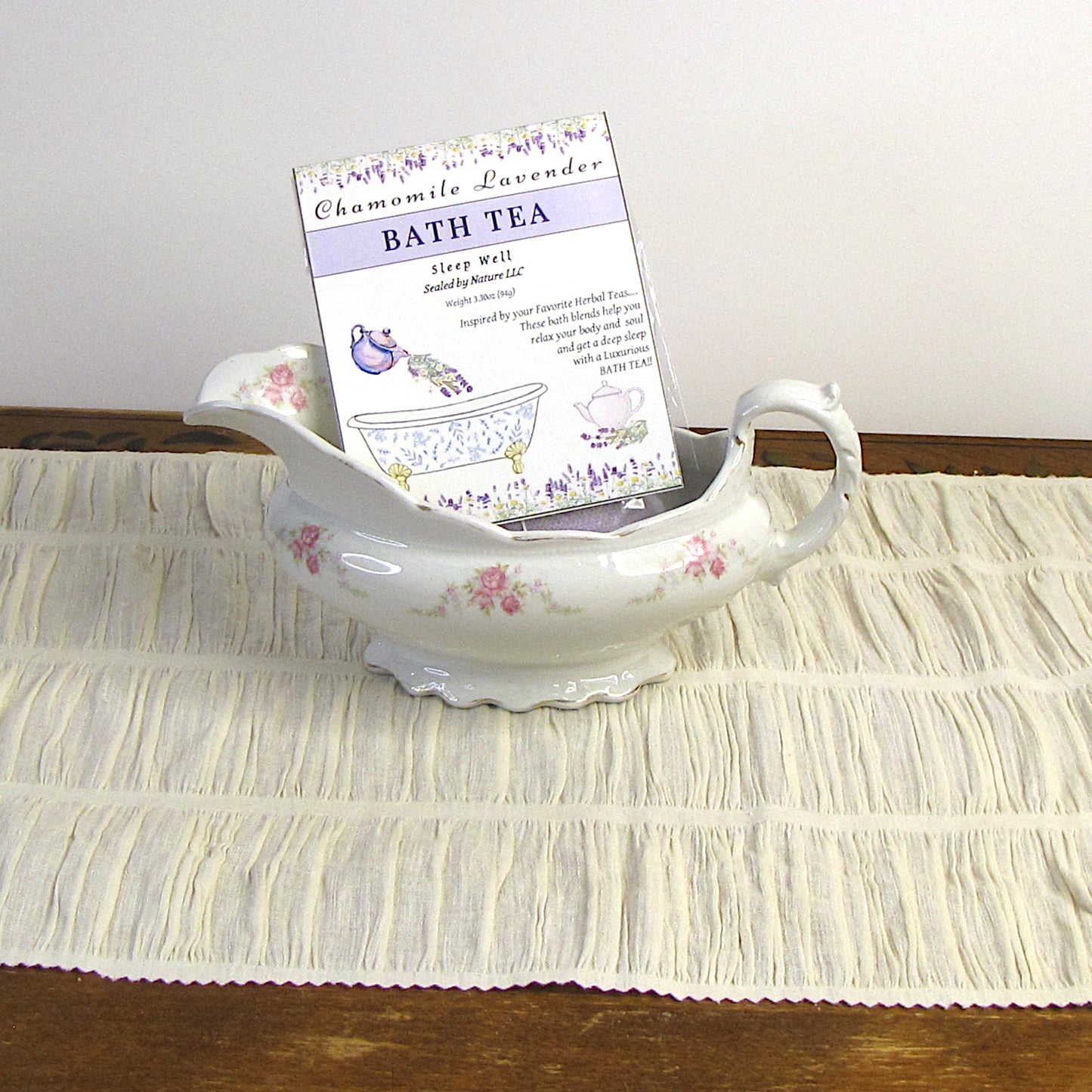 Bath Tea for Spa-like Experience
