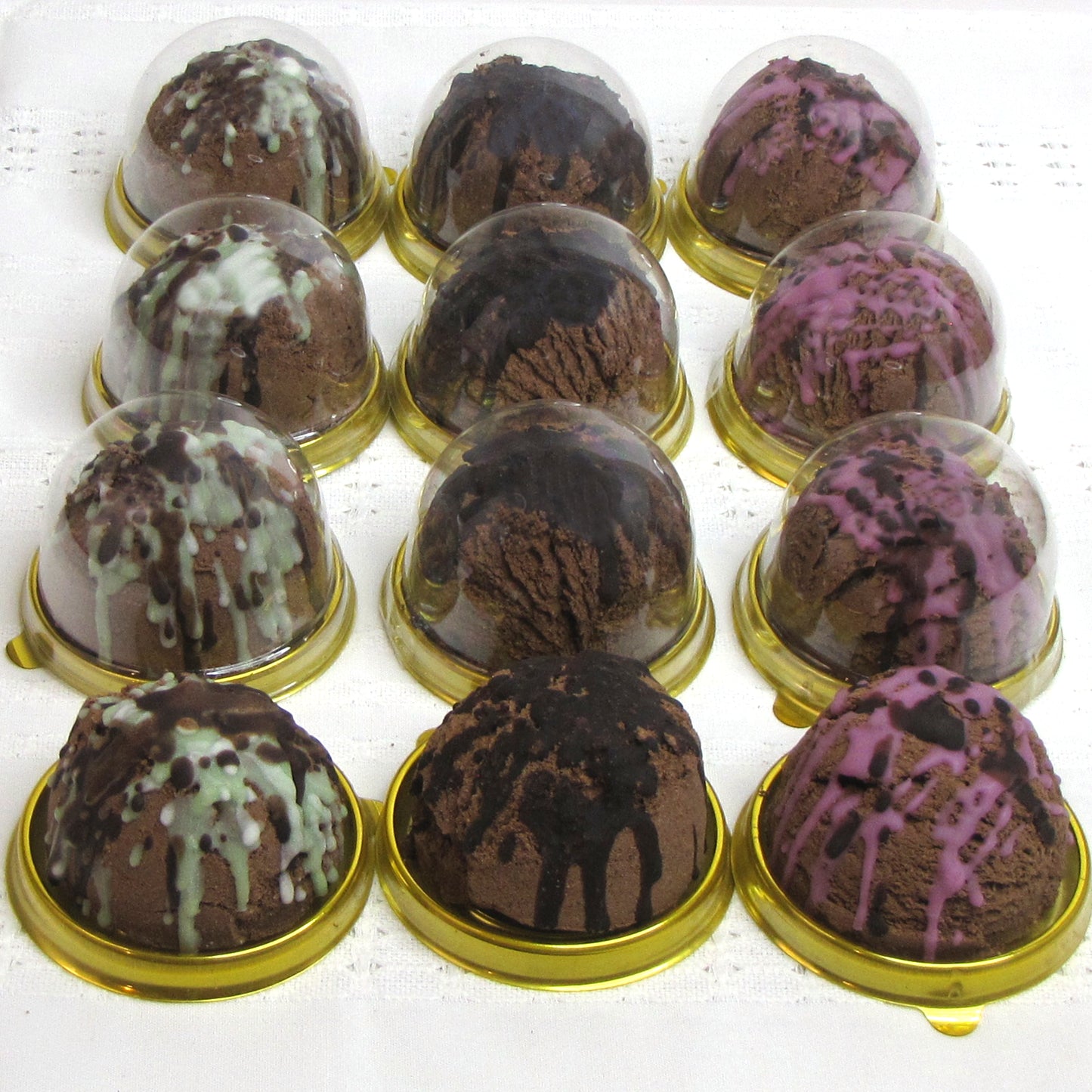 Chocolate Bath Truffle - Dark Chocolate, Chocolate Raspberry, Chocolate Mint