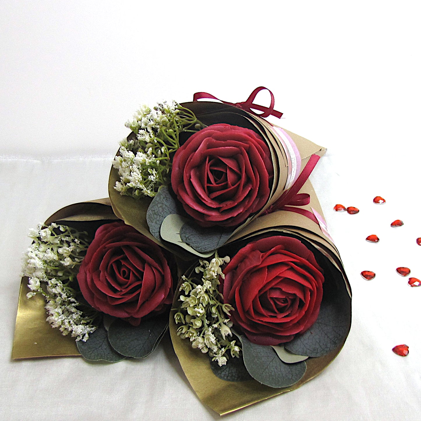 Red Rose - Handcrafted Soap Bouquet