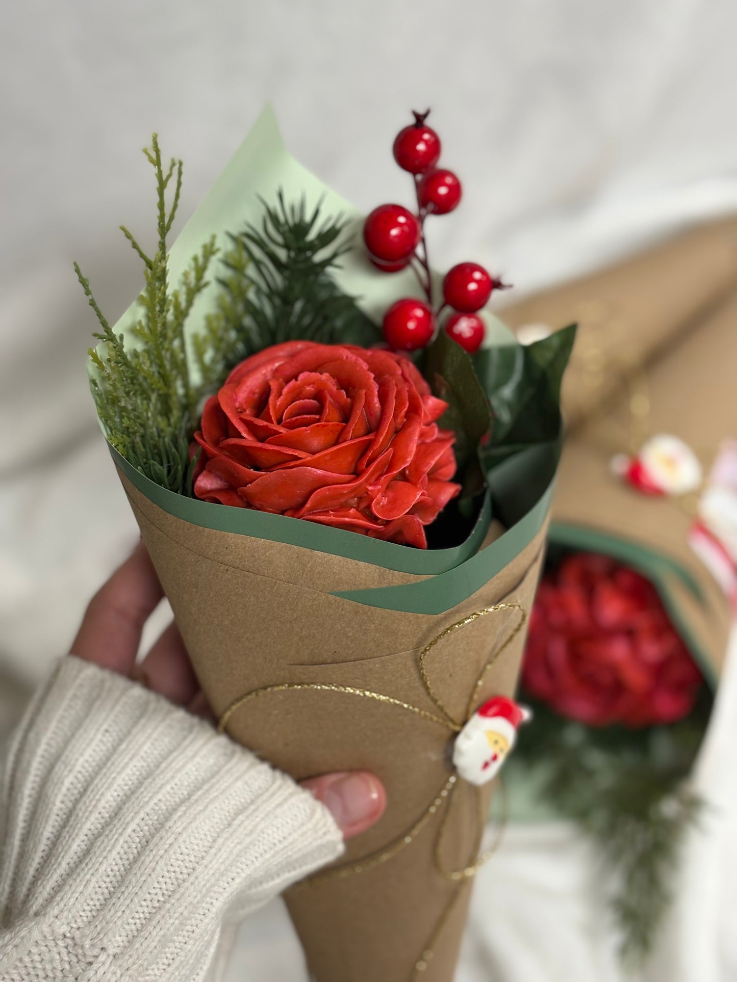 Red Rose - Handcrafted Soap Bouquet