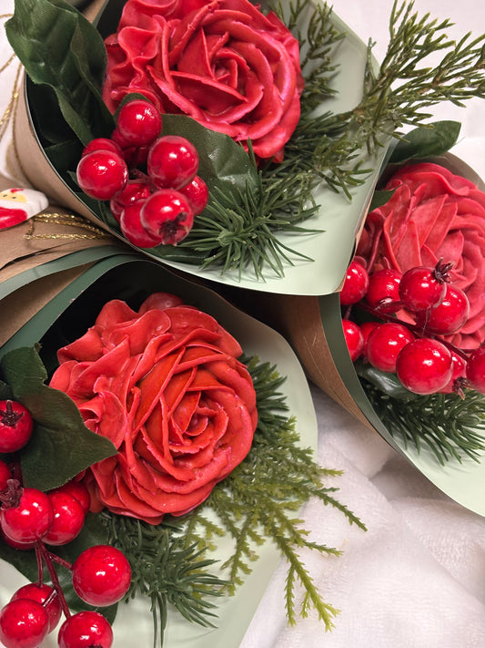 Red Rose - Handcrafted Soap Bouquet