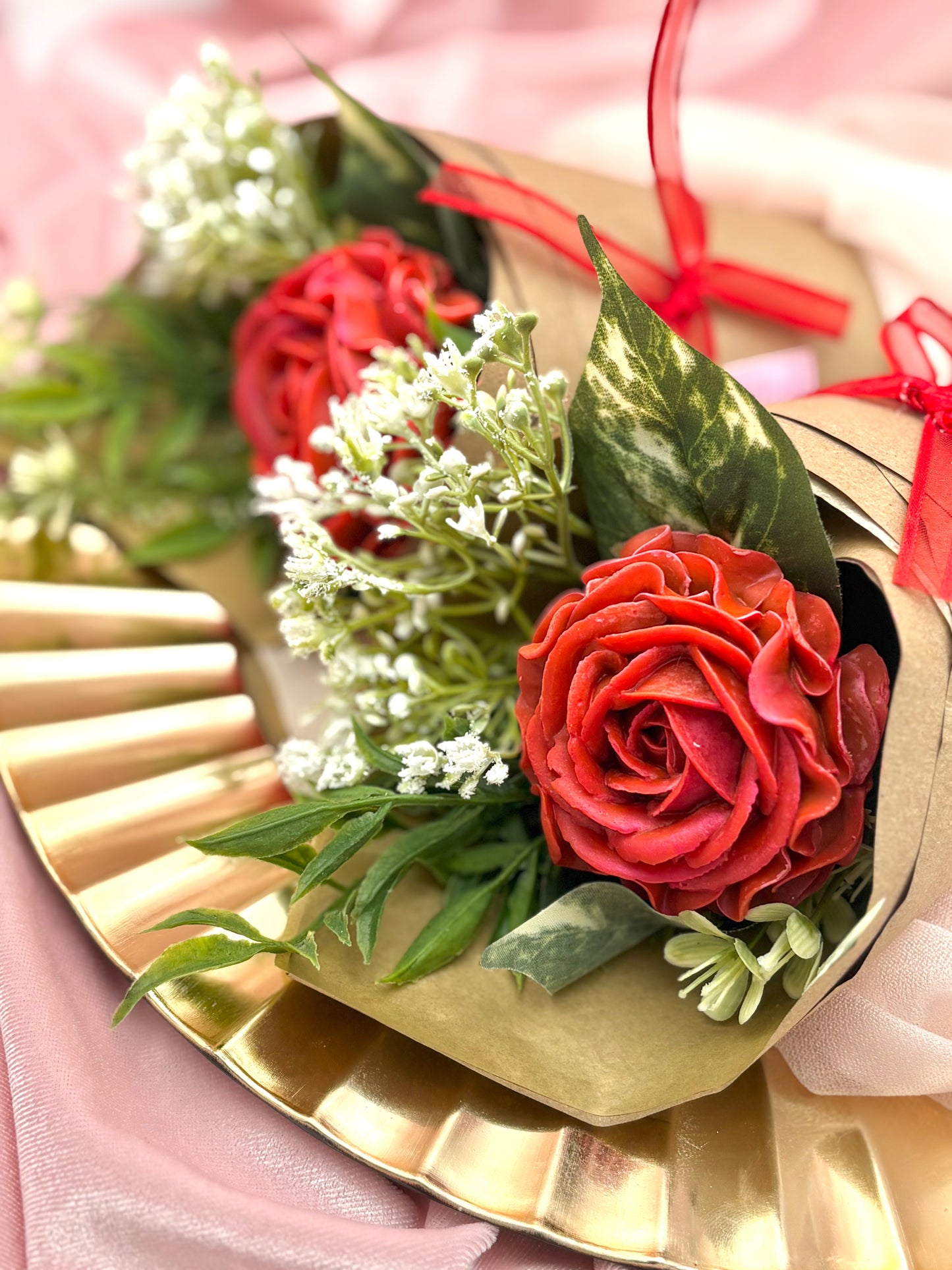 Red Rose - Handcrafted Soap Bouquet