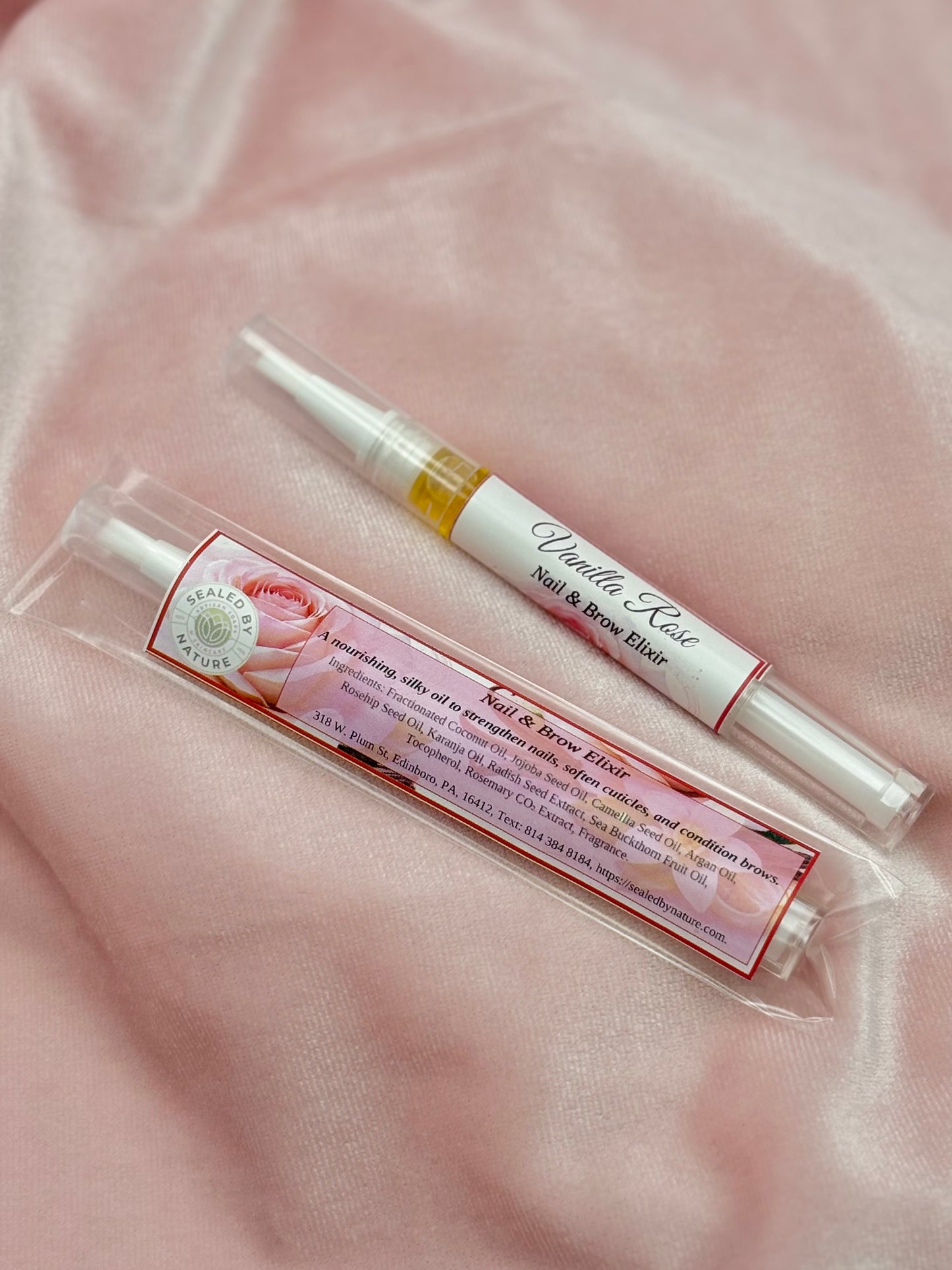 Nail & Brow Elixir – Nourishing Oil for Cuticles & Brows