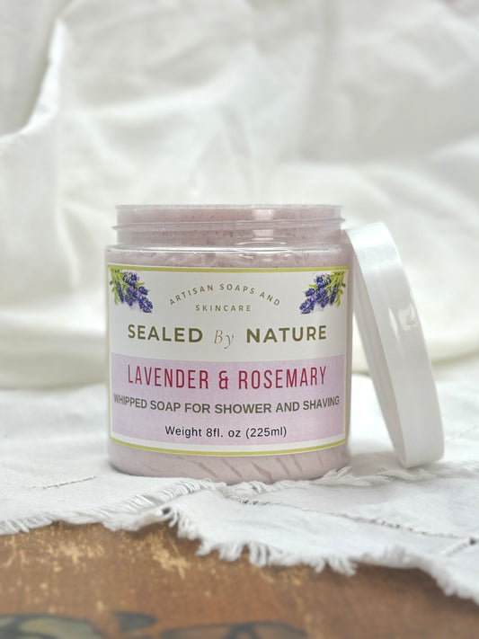 Lavender Rosemary Whipped Soap