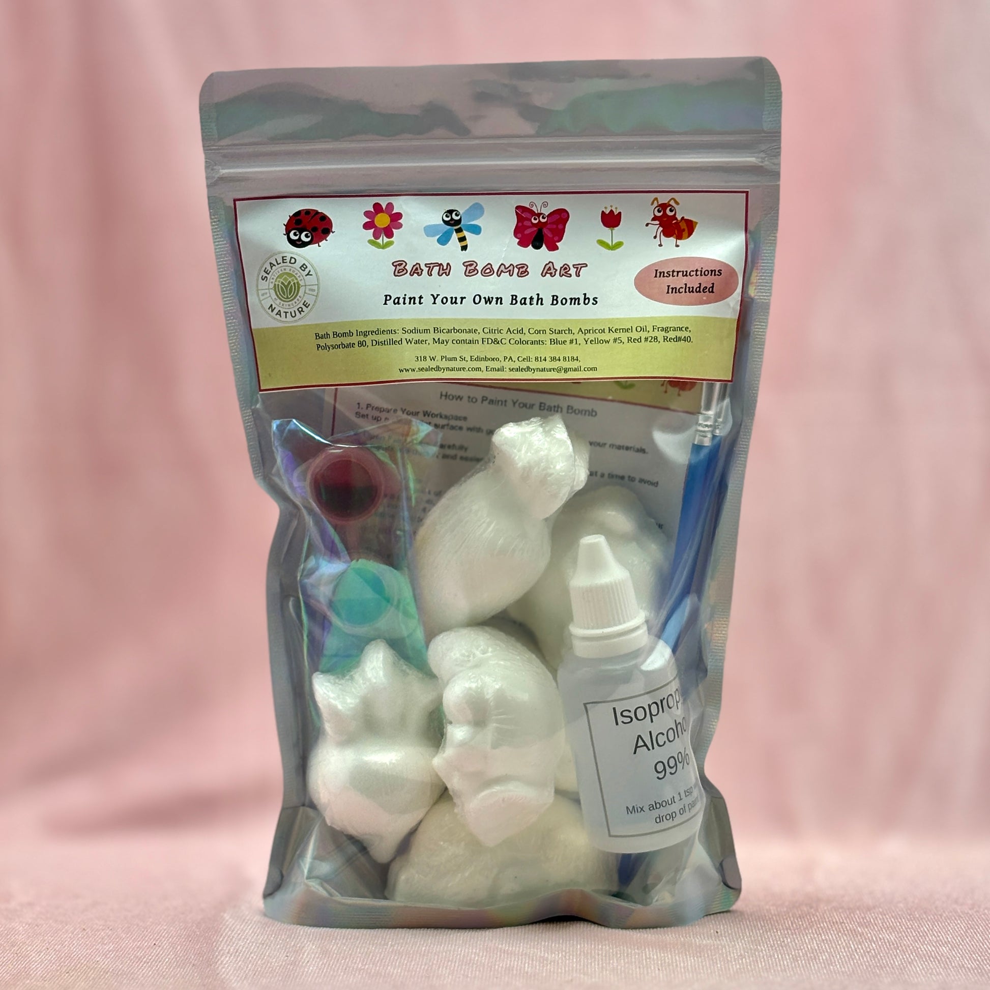 Packaged bath bomb set