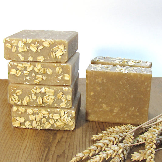 Colloidal Oats, Milk & Honey, handmade moisturizing soap