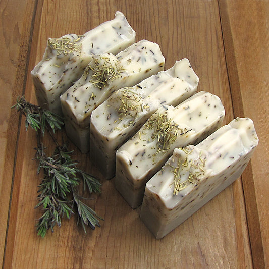 Rosemary bentonite clay soap