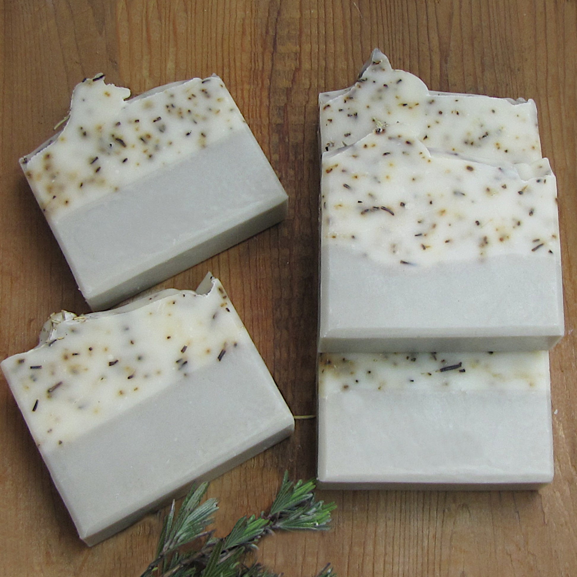 Natural rosemary soap