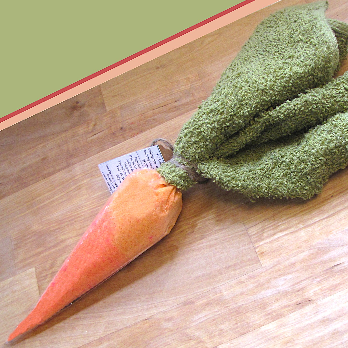 Bath bombs & Salts - Garden Veggies: Peas, Carrots, Cabbage and Tomato