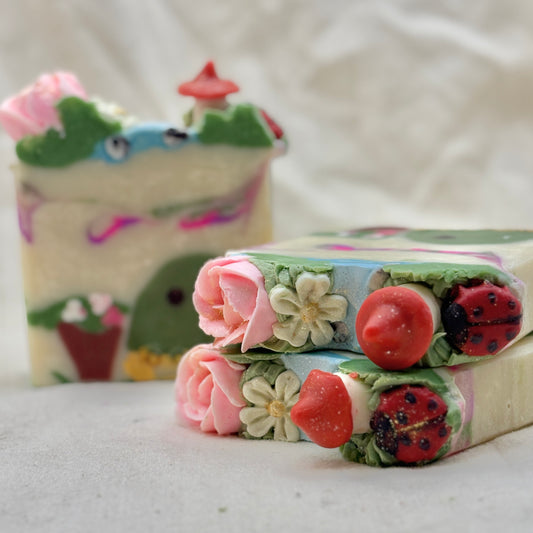 Fairy Garden Home, Handcrafted Soap Bar