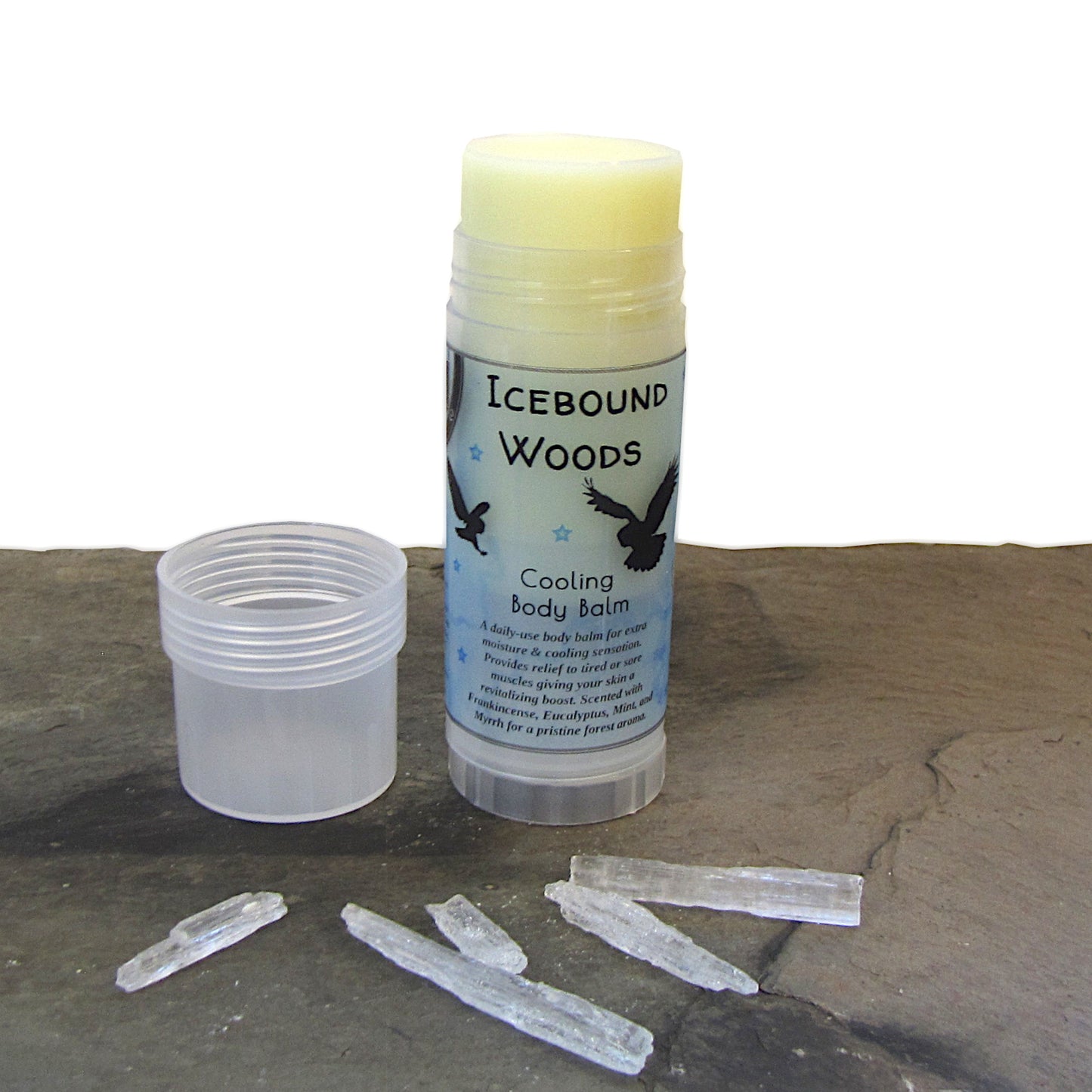 Icebound Woods - Cooling Body Balm with Menthol Crystals
