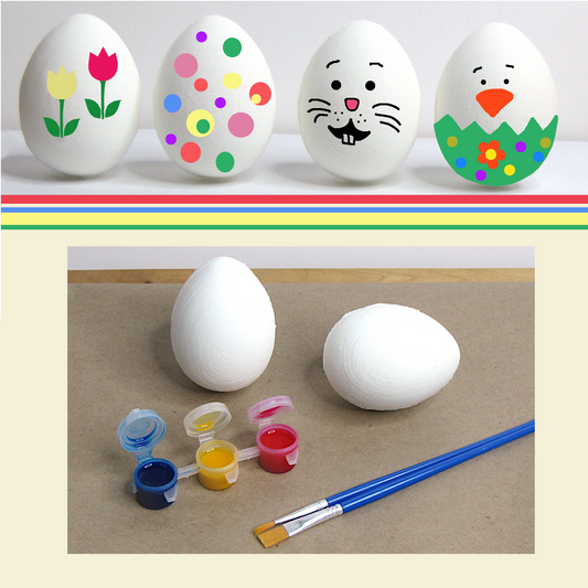 Paint Your Own Bath Egg, Bath Bomb Art Kit