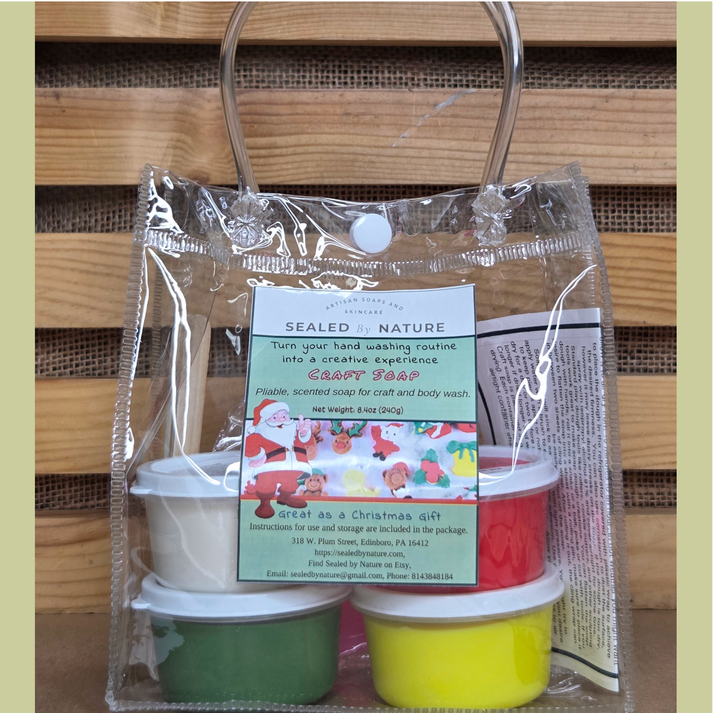Craft Soap Kit - Christmas