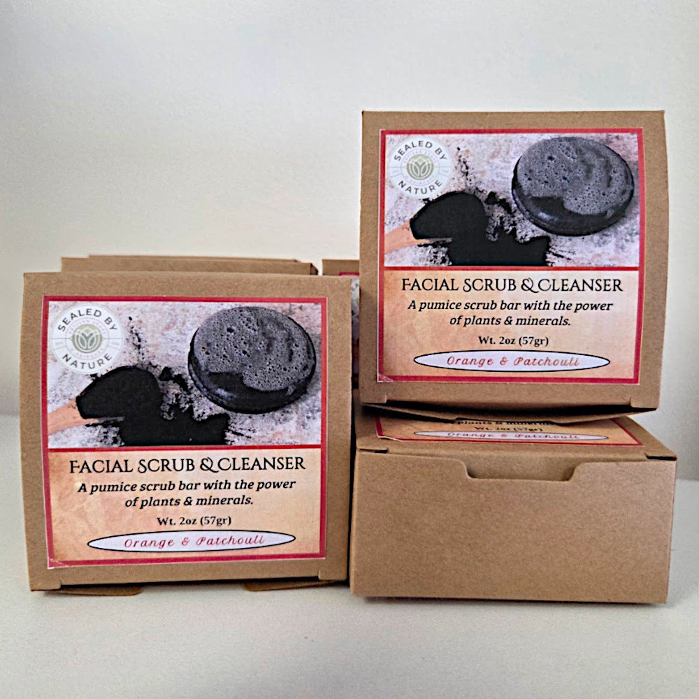 Purifying Charcoal Cleanser & Exfoliating Face Scrub