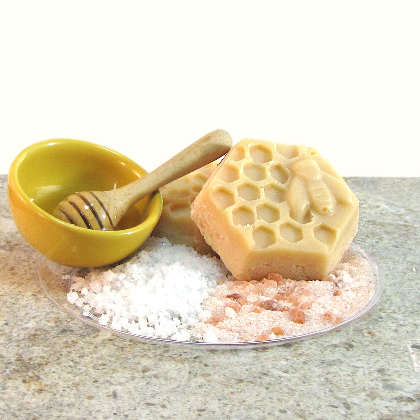 Salt and Honey Foot Scrub bar