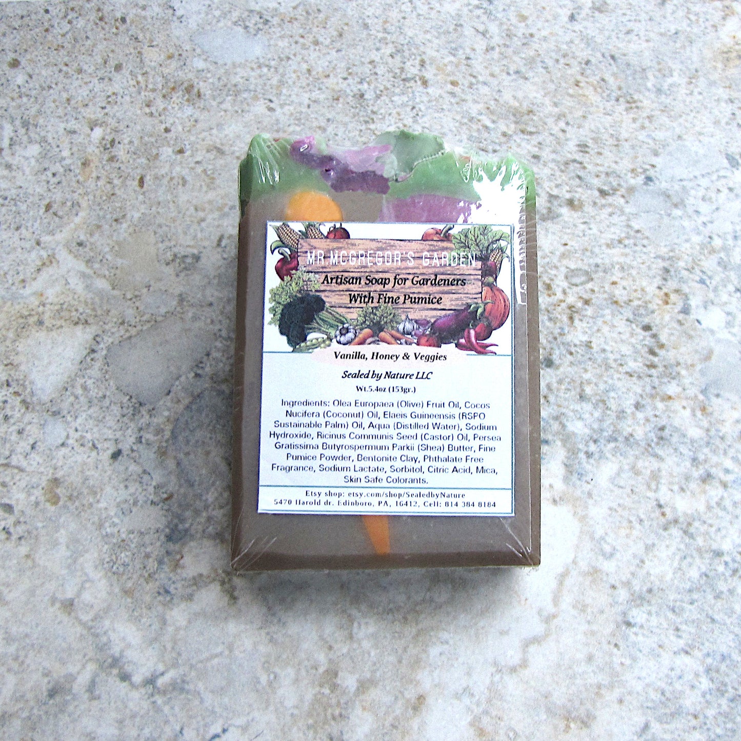 Soap for Gardeners With Fine Pumice